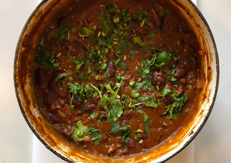 Recipe of Any-night-of-the-week Chili con Carne (1960’s Edition)