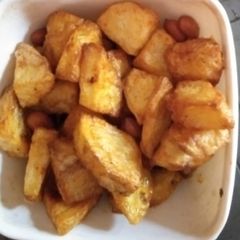 A picture of Fry Aloo.