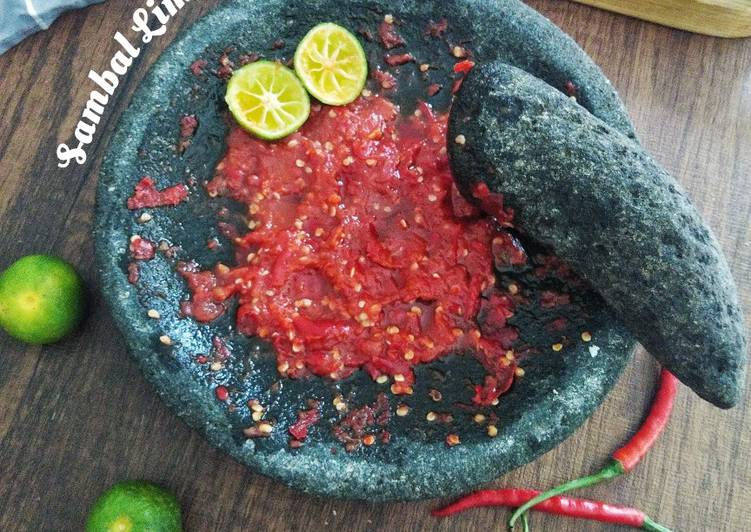 Cara Gampang Menyiapkan Sambal Limau yang Bikin Ngiler