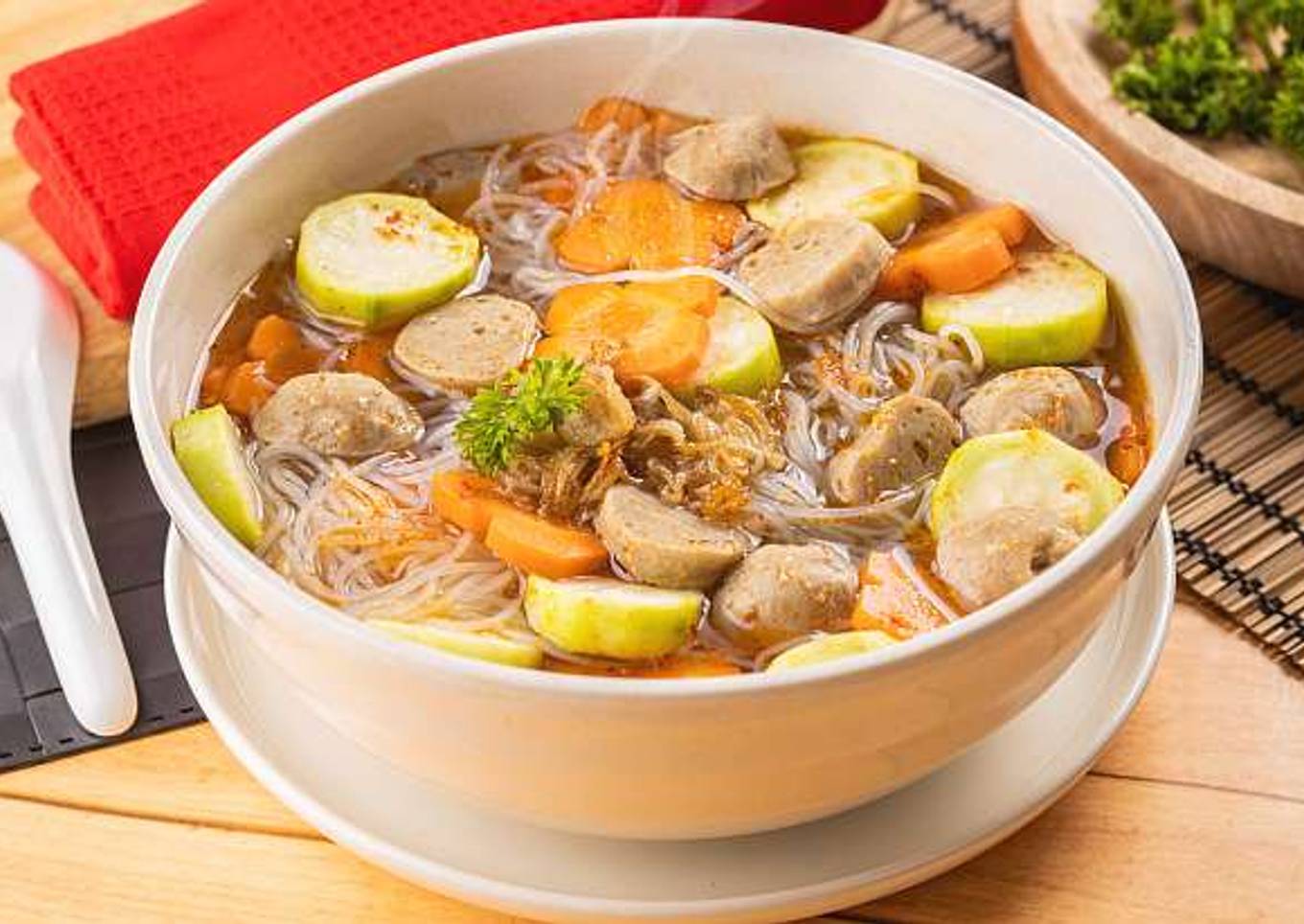 Resep Sup Oyong Soun Pedas