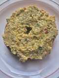 Bagel de Queso cottage, aguacate y huevo duro