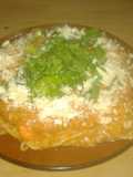 Pasta con salsa de calabaza