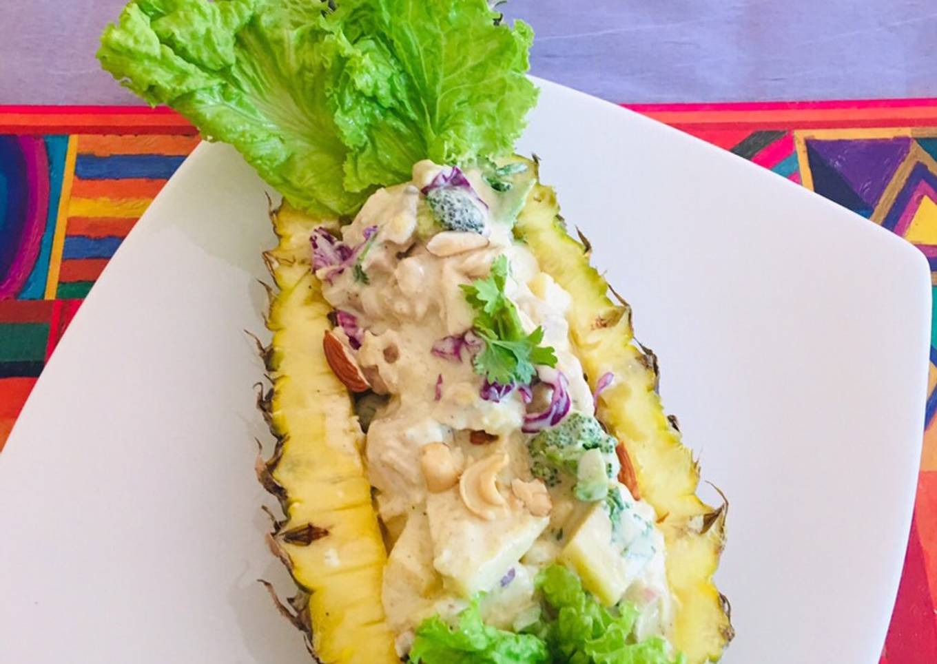 Chicken pineapple salad