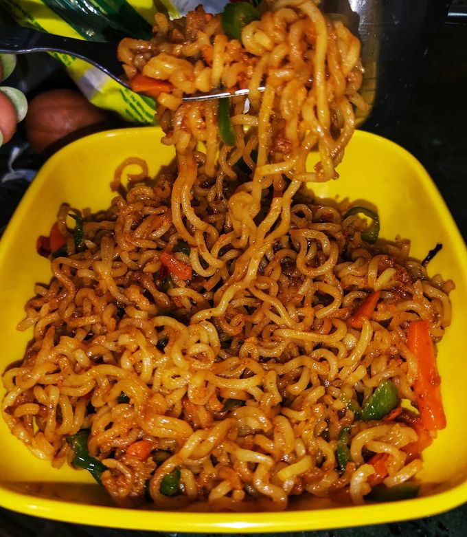 A picture of Chilli chinese Maggi.