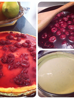 A picture of Cheese cake.