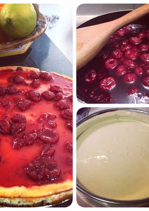 A picture of Cheese cake.