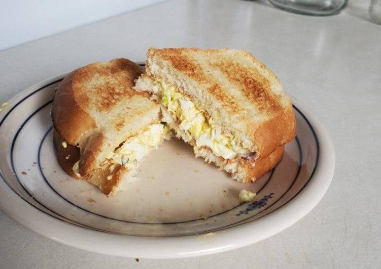 How to Make Super Quick Homemade Egg Salad Sandwiches