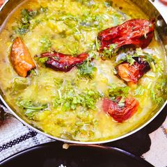 A picture of Three Colour Daal.