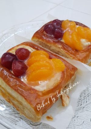 Foto resep Fruit Puff pastry instan