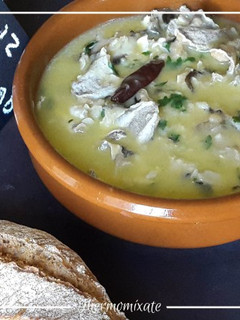 Una foto de Kokotxas al pil pil con Thermomix