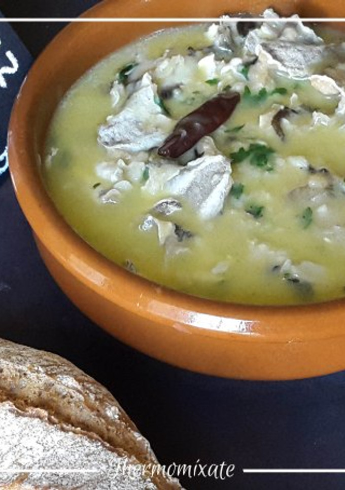 Una foto de Kokotxas al pil pil con Thermomix