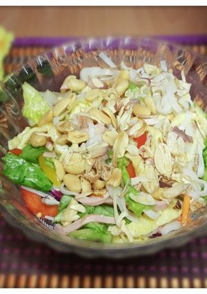 Hình của món Phở trộn.