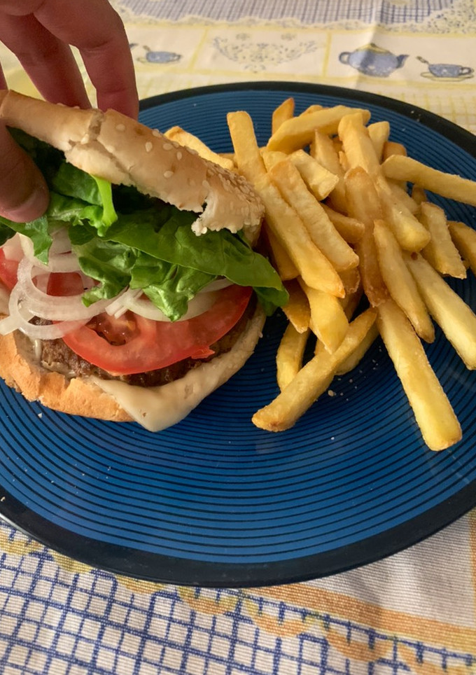 Una foto de Hamburguesas caseras