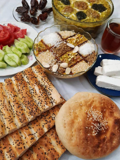عکسی از دستور سفره افطاری