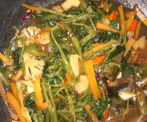 Gampangnya Memasak 21 Ca Kangkung Saos Tiram Pedas Praktis Enak