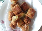 A picture of fried sausages