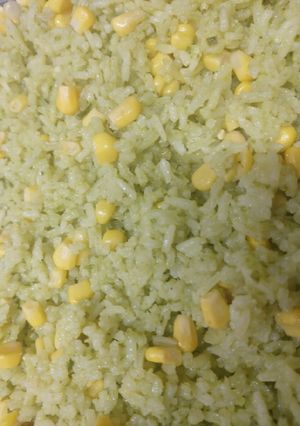Una foto de Arroz Verde