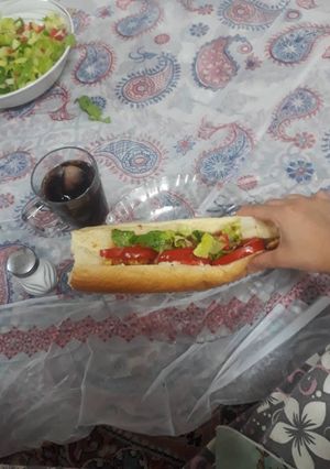 عکسی از دستور فلافل خانگی دسپخت من و مامان