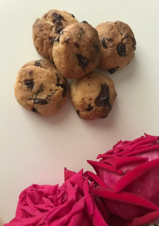 Una foto de Galletas increíbles, de huevo cocido y chocolate
