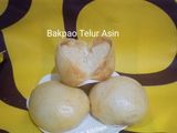 Bakpao Telur Asin (bakpao no mixer)