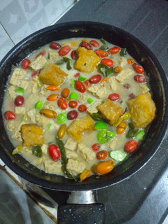 Foto resep Jangan Ndeso Tempe lombok ijo