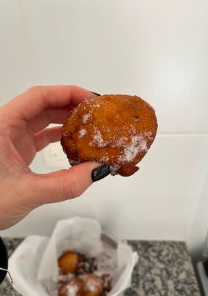 Una foto de Buñuelos de Banana 🍌
