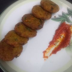 A picture of Yam (Suran) cutlet.
