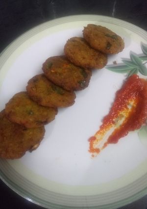 A picture of Yam (Suran) cutlet.
