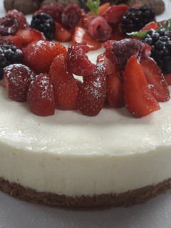 Una foto de Cheesecake de Limón Sin Cocción
