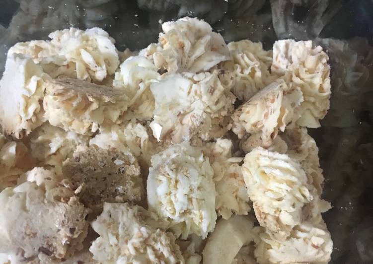 Kue sagu keju tanpa mixer
