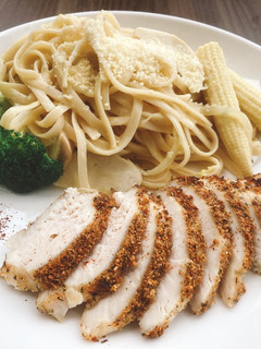 重乳酪烤雞義大利麵 的食譜成品照片