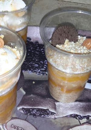 صورة لوصفة شعيرات المانجو (كنافة خطييييرة)
