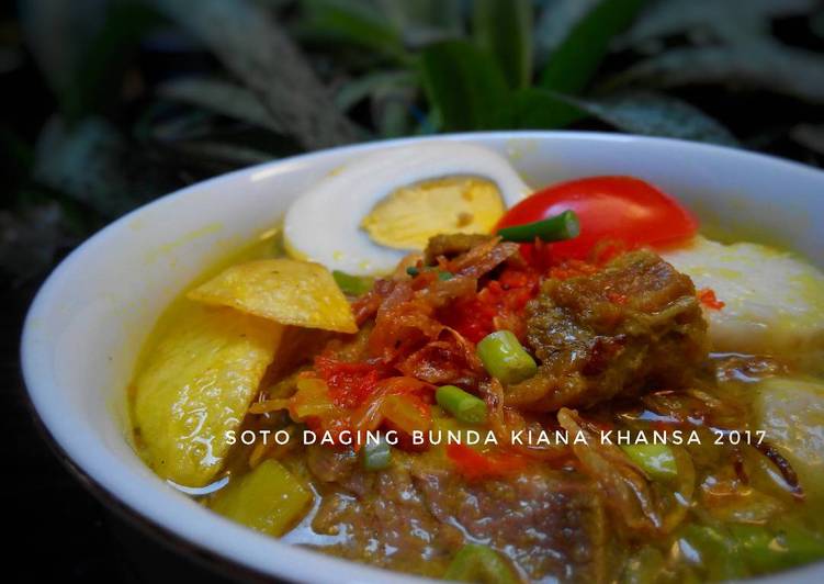 Resep Soto Daging yang Harus Anda Coba