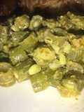 Habichuelas al pesto
