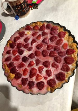 Una foto de Tartaleta de Frutillas apta APLV