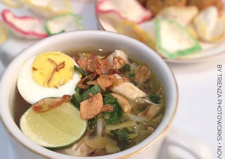 Cara mudah Menyiapkan Soto Ayam Indonesiana 🇲🇨 yang Menggugah Selera