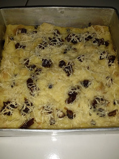 Foto resep Puding roti panggang kurma