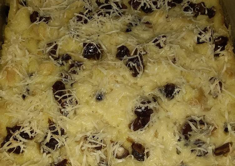 Resep masakan Puding roti panggang kurma | Bahan Membuat Puding roti panggang kurma Yang Paling Enak