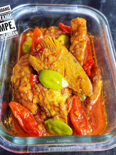 Foto resep Ikan Pindang Cue, Tahu, Tempe, Kuah Santan