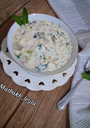 عکسی از دستور آبدوغ خیار