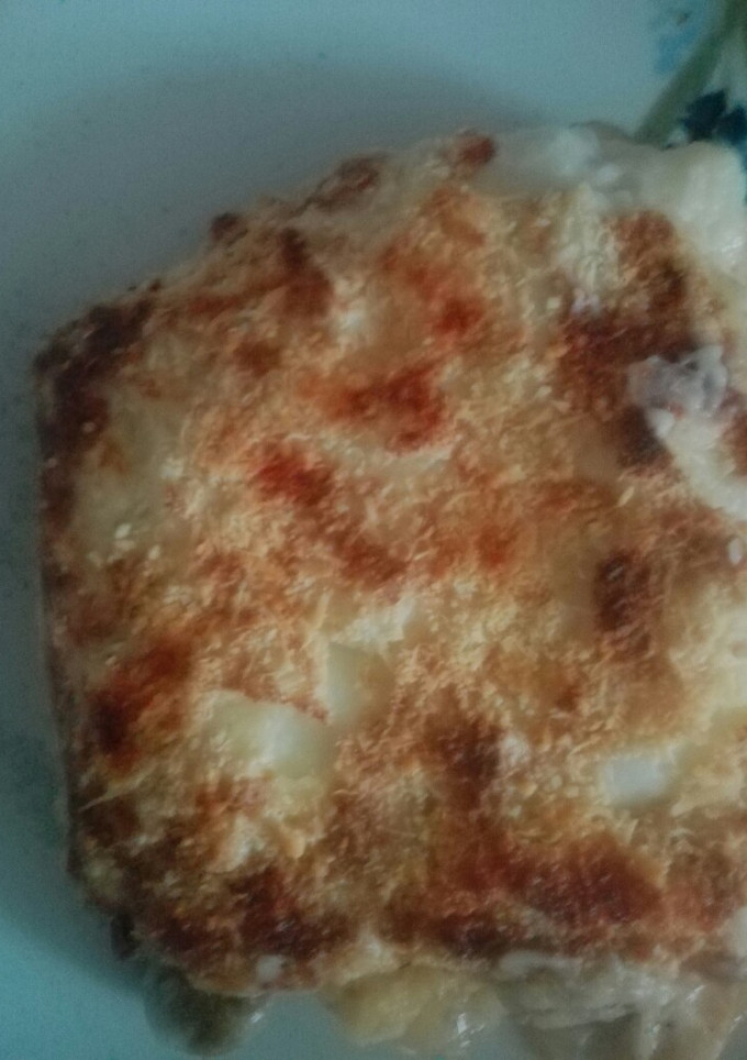 Una foto de Pastel de papa novedoso