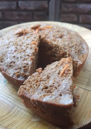 Una foto de Carrot cake