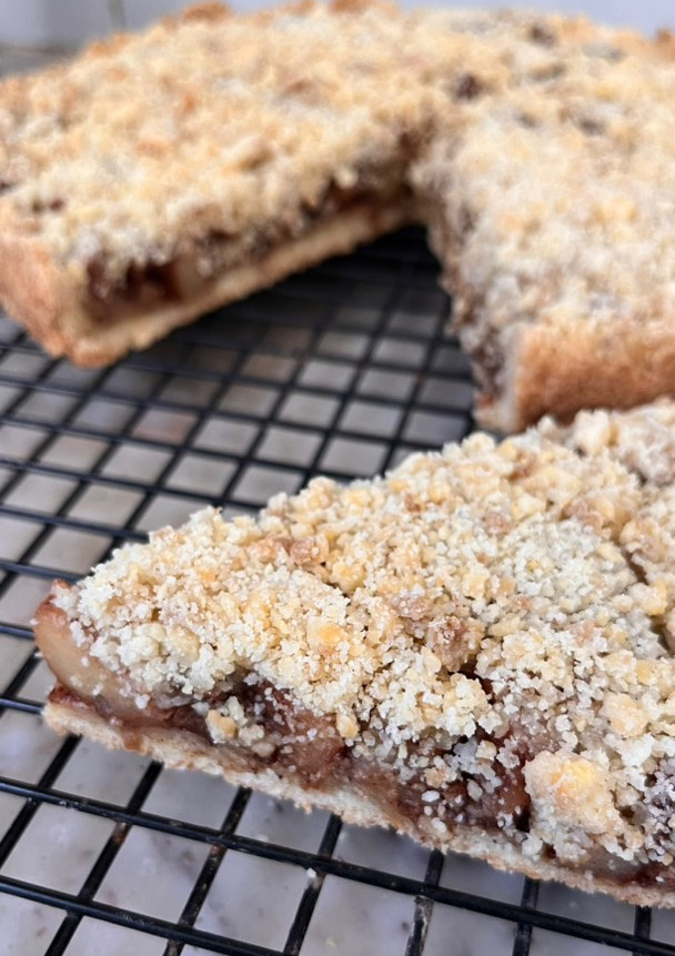 Una foto de Crumble de manzana (o peras)
