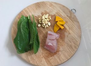 Hình của món Cháo cá basa rau cải bí đỏ hạt sen cho bé (ăn dặm).