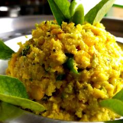 A picture of Raw mango chana dal (Kairi ki dal).