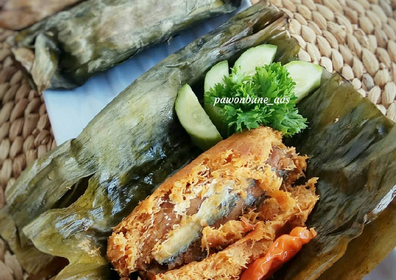 Pepes Ikan Asin (Lintingan Gerih)