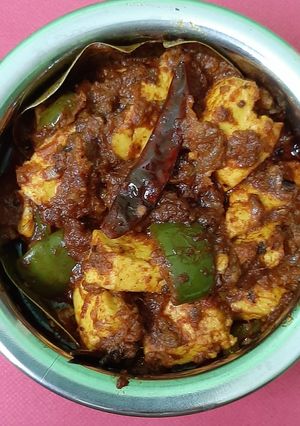 कड़ाई पनीर (kadai paneer recipe in Hindi) रेसिपी मुख्य फोटो