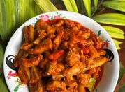 Gambar daging babi pedas