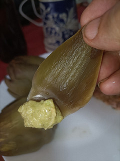 Una foto de Alcachofas con guacamole
