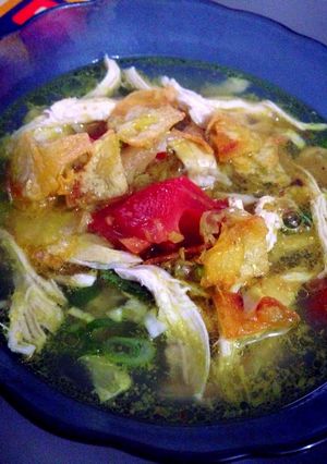 Foto resep Soto Ayam feat keripik kentang 👌